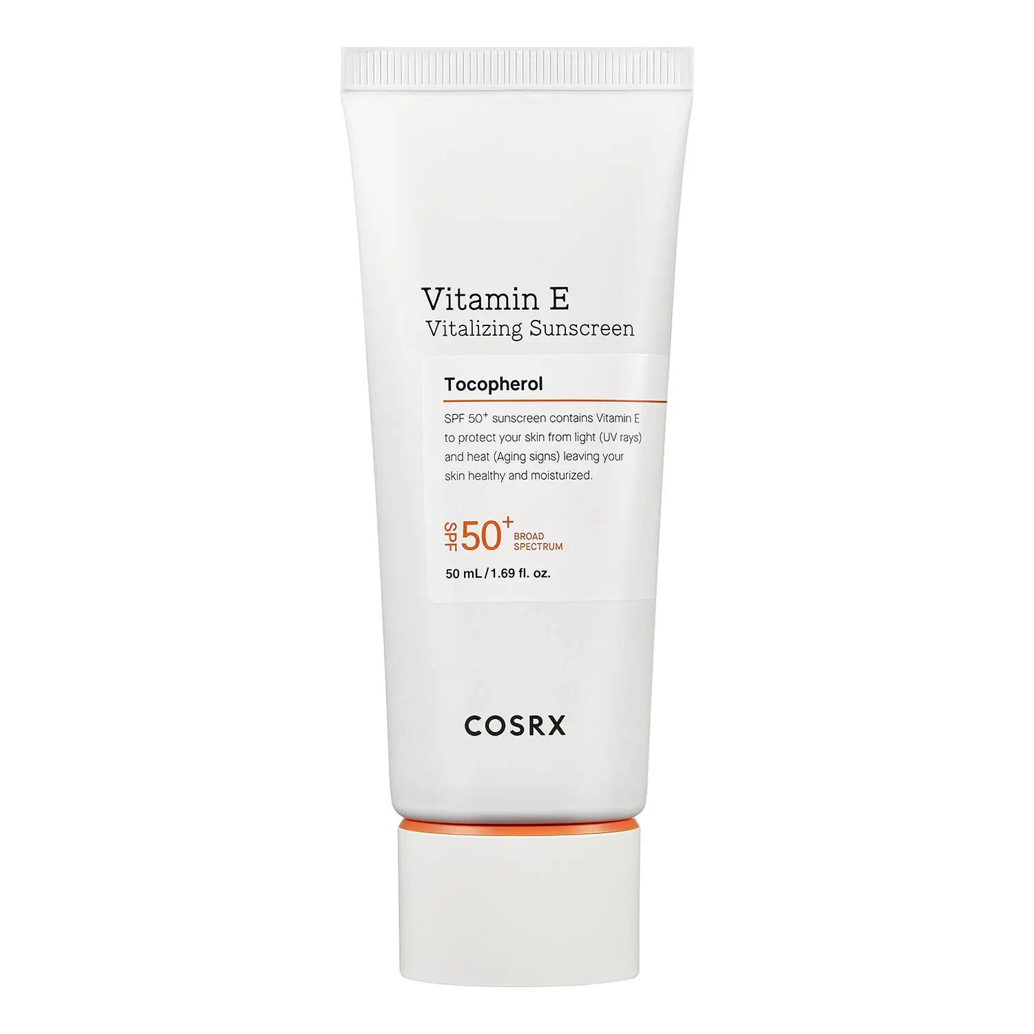 COSRX Vitamin E Vitalizing Sunscreen SPF 50+ Discounts and Cashback