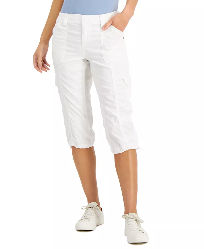 Women's Cargo Capri Pants, Created for Macy's