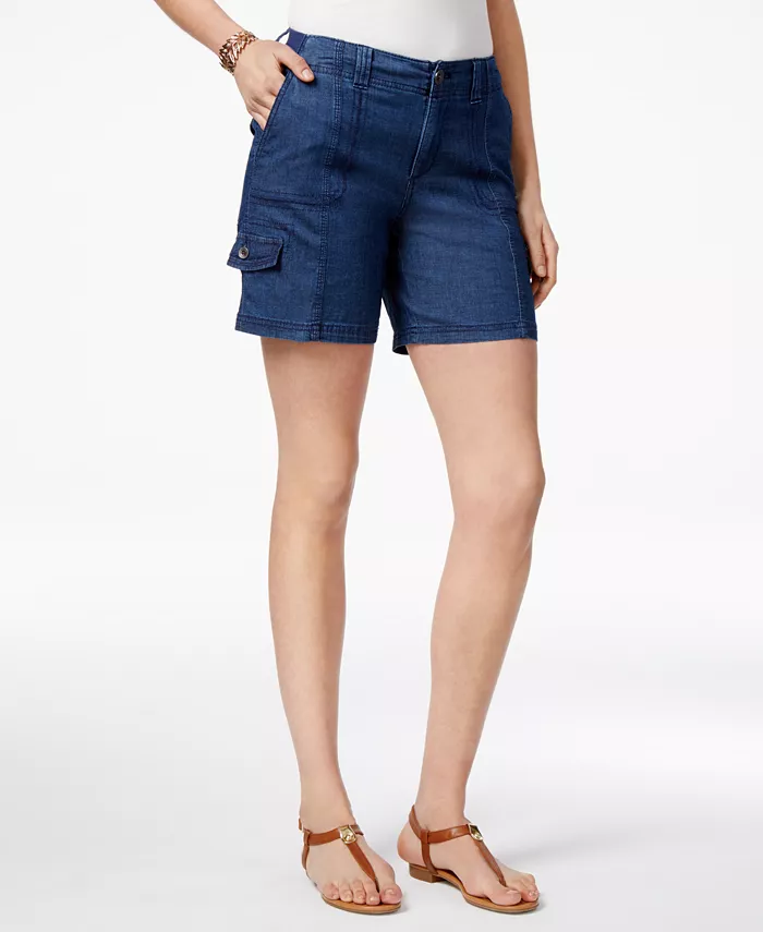 Women's Comfort-Waist Cargo Shorts, Created for Macy's Discounts and Cashback