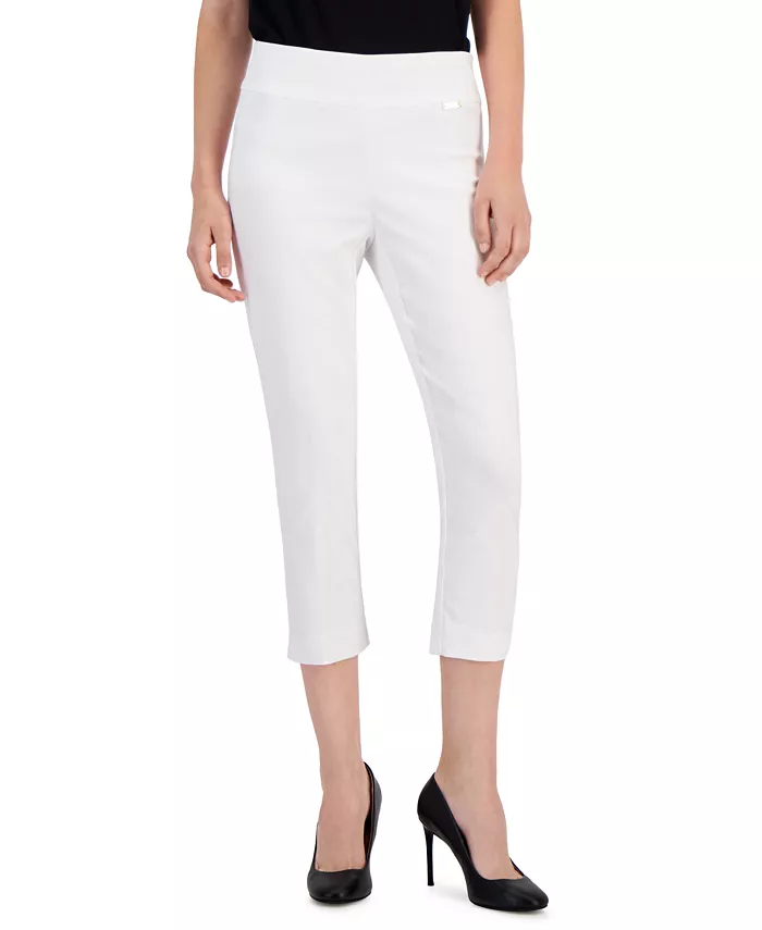 Women's Tummy-Control Pull-On Capri Pants, Regular & Petite, Created for Macy's